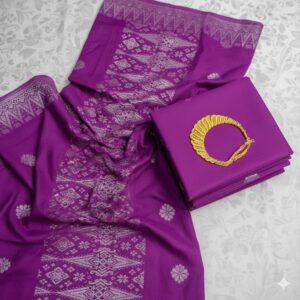 Songket Tenunan Premium Sulaman Putih Eksklusif (Dark Green Edition) 4.25m Blm